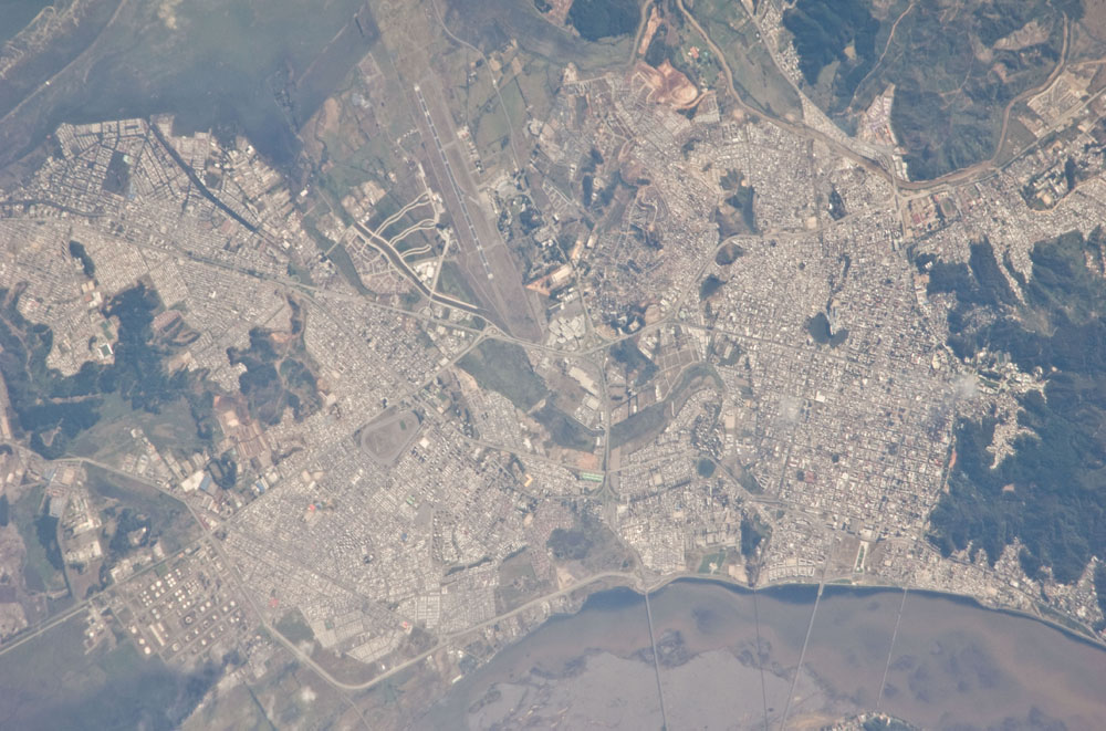 Chile Earthquake Damage Seen From Space